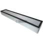 Filtro a carboni attivi per trattamenti fitofarmaci Dimensioni 590x100x61 mm COMPATIBILE - 12572