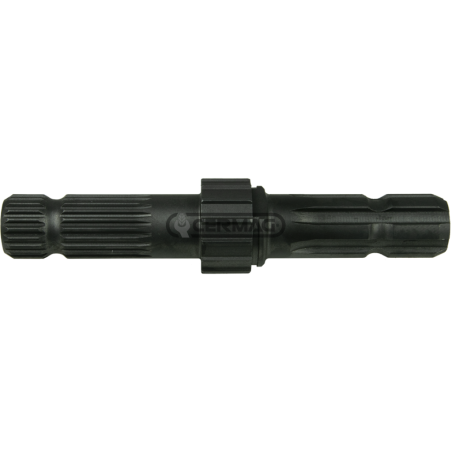 Eje toma de fuerza para JD Longitud 233 mm Perfil 1"3/8-Z.6 - 1"3/8-Z.21 COMPATIBLE - 32043 | NewgardenAgri.com