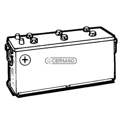 Batterie Standard 12V - ENERGECO Capacité 180 Ah Pôle positif Droit COMPATIBLE - 35387 | NewgardenAgri.com