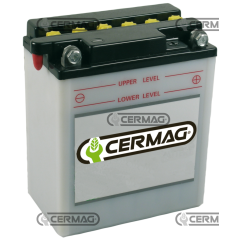 Batterie mit hohem Startpunkt für Elektrostart. Kapazität 14 Ah. Pluspol rechts. KOMPATIBEL – 35501 | NewgardenAgri.com