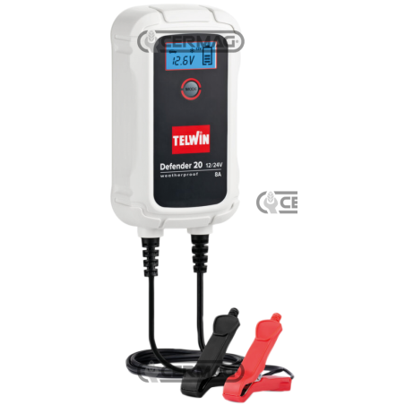 Battery charger and maintainer 12/24V - DEFENDER 20 BOOST COMPATIBLE - 36785 | NewgardenAgri.com