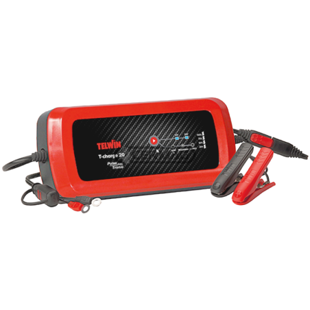 Cargador y mantenedor de baterías 12/24V - COMPATIBLE T-CHARGE 20 - 36945 | NewgardenAgri.com