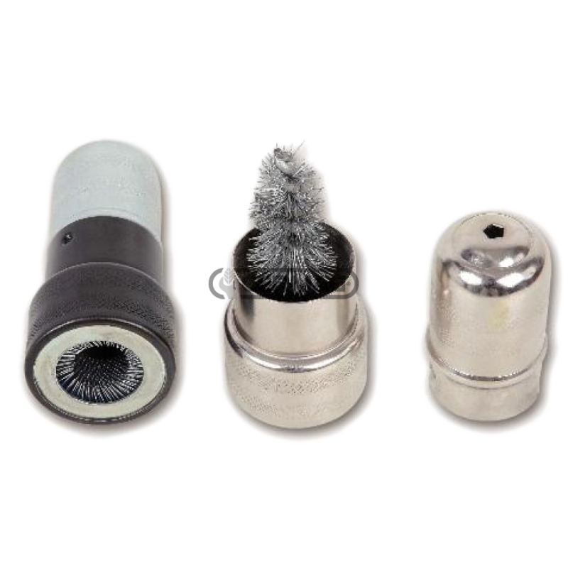 Coppie di spazzole per pulizia morsetti e poli batteria COMPATIBILE - 70440