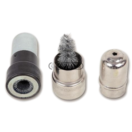 Paires de brosses pour nettoyer les cosses et pôles de batterie COMPATIBLE - 70440 | NewgardenAgri.com