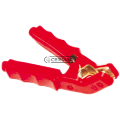 Pince courbée isolée professionnelle Ampérage 800 A Polarité positive COMPATIBLE - 36479 | NewgardenAgri.com