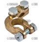 COMPATIBLE heavy Alfa type battery clamp - 35697