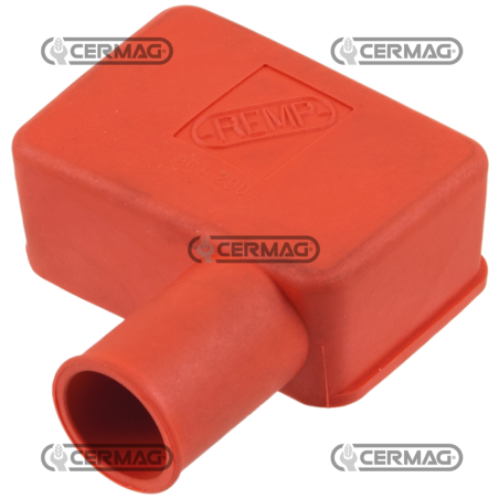 Tapa de protección de terminales de batería Color Rojo COMPATIBLE - 36827 | NewgardenAgri.com