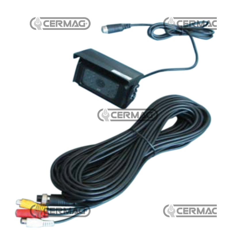 Caméra supplémentaire 12V avec câble de 20 m pour 36099 COMPATIBLE - 36104