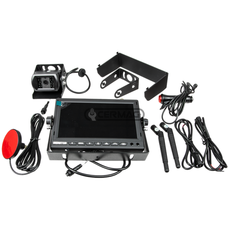 KIT DE CAMÉRA SANS FIL 12-24 VOLTS AVEC UNE CAMÉRA COMPATIBLE - 36403
