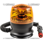 ROTATING LIGHT 12V-H21W WITH MAGNETIC BASE COMPATIBLE SUCTION CUP - 36647