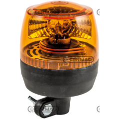 ROTATING LIGHT 12V-H1 WITH COMPATIBLE FLEXIBLE ROD BASE - 36646 | NewgardenAgri.com