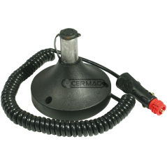 SUPPORTO CON MAGNETE CABLATO PER FARO ROTANTE COMPATIBILE - 35711 | NewgardenAgri.com