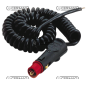 PRISE ALLUME-CIGARETTE AVEC CÂBLE SPIRALE DE 3 M DE LONG. POUR LUMIÈRE ROTATIF COMPATIBLE - 35472