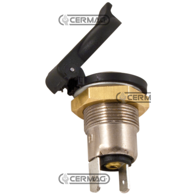 DOUILLE DE FIXATION À ENCASTRER 2 VOIES (FEMELLE) POUR LUMIÈRE TOURNANTE COMPATIBLE - 35573