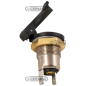 2-WAY FLUSH FIXING SOCKET (FEMALE) FOR COMPATIBLE ROTATING LIGHT - 35573