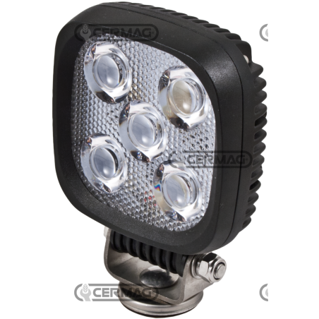FARO ORIENTABILE DA LAVORO Lumen 1200 lm - 5 Led COMPATIBILE - 36465 | NewgardenAgri.com