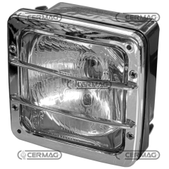 Faro anteriore quadrato a 3 luci COMPATIBILE - 35018 | NewgardenAgri.com