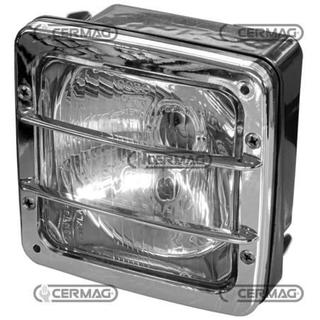 Faro anteriore quadrato a 3 luci COMPATIBILE - 35018 | NewgardenAgri.com