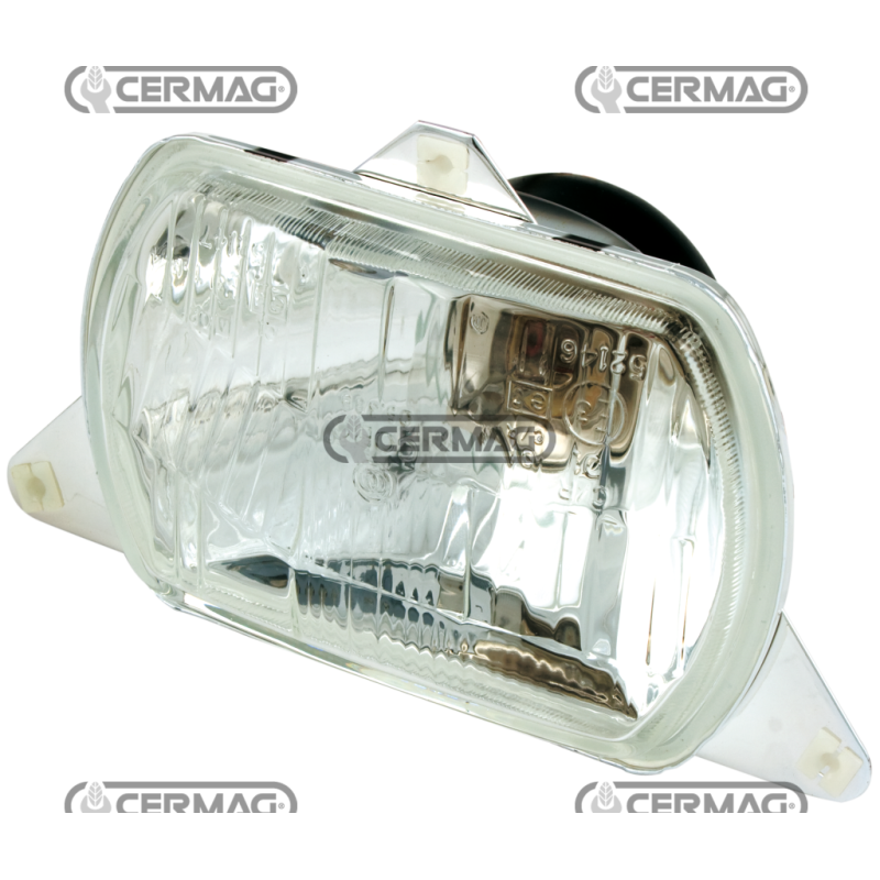 FANALE ANTERIORE ASIMMETRICO AD INCASSO CON PORTALAMPADA COMPATIBILE - 35331