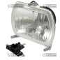 PHARE ASYMÉTRIQUE ENCASTRÉ AVEC SUPPORT DE LAMPE (VIS AVEC RESSORT) nombre de lumières 2 COMPATIBLE - 35027