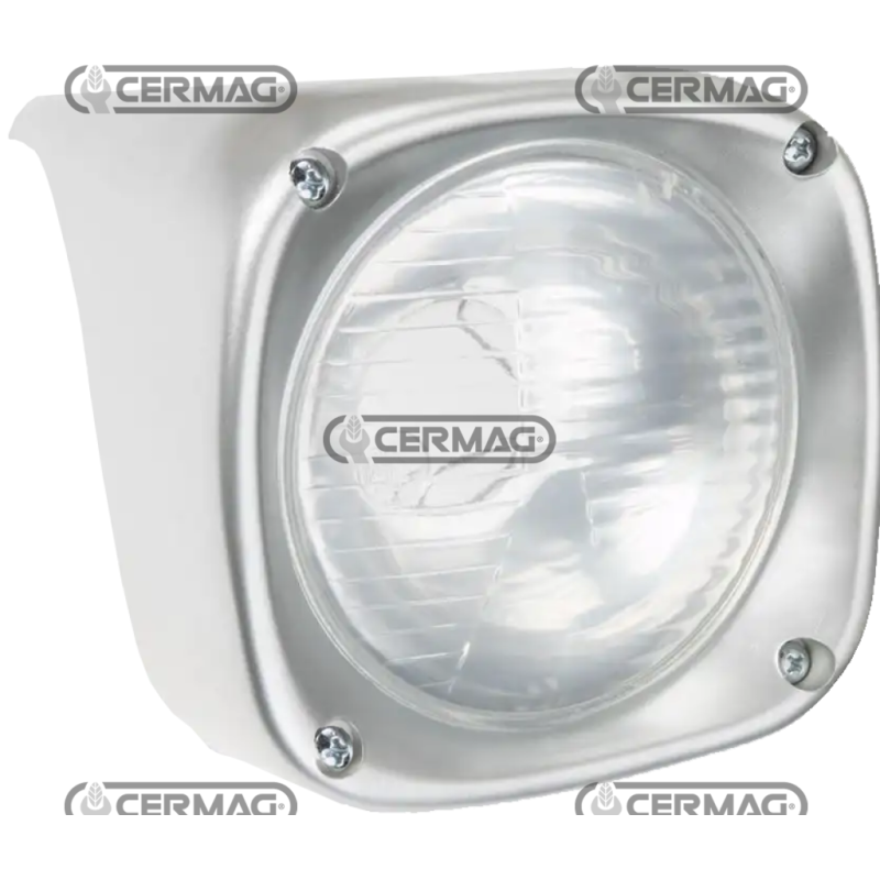 Asymmetrical front light for MASSEY FERGUSON Right Side COMPATIBLE - 37194