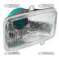 Feu avant COMPATIBLE VALTRA - V34203600C