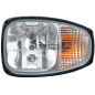 Phare principal complet d'ampoules avec clignotant GAUCHE COMPATIBLE - 36898