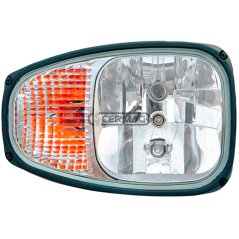 Faro principal completo de bombillas con intermitente DERECHO lado derecho COMPATIBLE - 36899 | NewgardenAgri.com