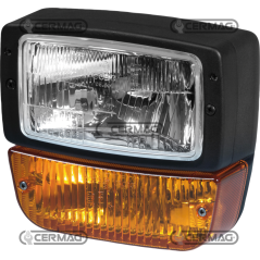 CONJUNTO DE FARO CON LUZ DE GIRO DELANTERA COMPATIBLE - 36433 | NewgardenAgri.com