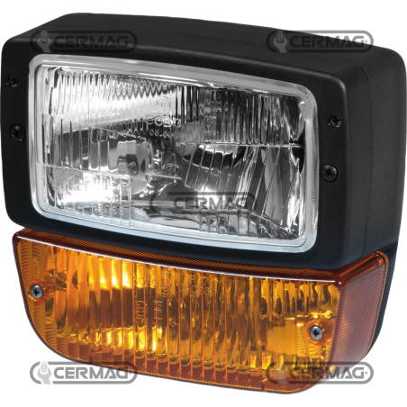 CONJUNTO DE FARO CON LUZ DE GIRO DELANTERA COMPATIBLE - 36433 | NewgardenAgri.com