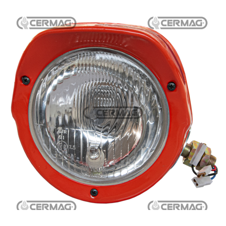 Faro delantero EN CHAPA serie DIAMOND/GOLD Lado Derecho COMPATIBLE - 37192 | NewgardenAgri.com