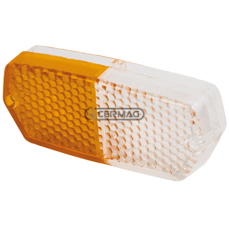 Cristal frontal derecho blanco-naranja (COMPATIBLE 2P - 35091 | NewgardenAgri.com