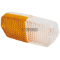 Cristal frontal derecho blanco-naranja (COMPATIBLE 2P - 35091