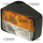 PHARE 2 LUMIÈRES POUR FIAT - COMPATIBLE JOHN DEERE - 35885