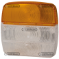 RIGHT AND LEFT GLASS (WHITE-ORANGE) COMPATIBLE - 35479