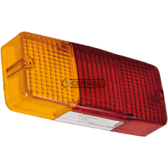 VENTANA TRASERA IZQUIERDA (ROJO-NARANJA) COMPATIBLE - 35097 | NewgardenAgri.com