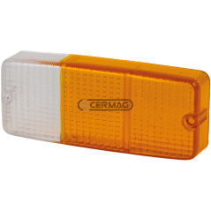 FENÊTRE AVANT DROITE ET GAUCHE (BLANC-ORANGE) COMPATIBLE - 35098 | NewgardenAgri.com