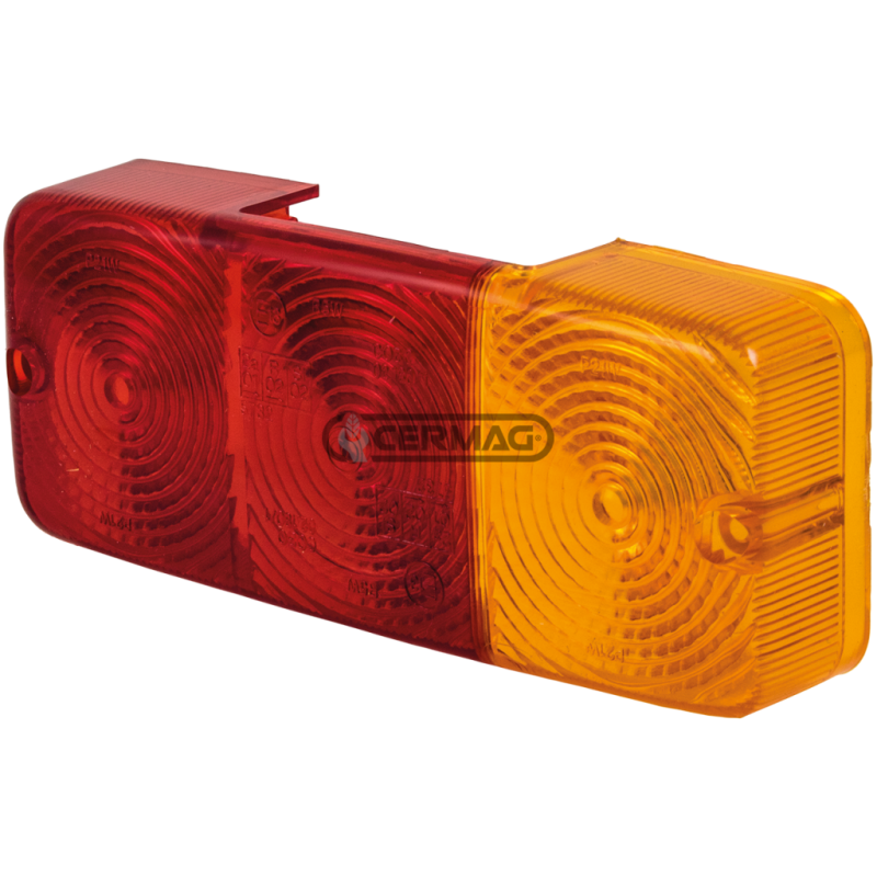 VENTANA TRASERA DERECHA E IZQUIERDA (ROJO-NARANJA) COMPATIBLE - 36049
