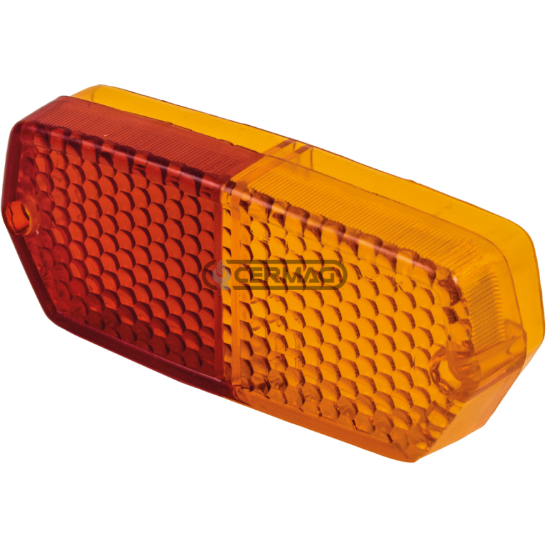 red-orange right rear screen (2 COMPATIBLE - 35089