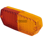 red-orange right rear screen (2 COMPATIBLE - 35089