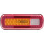 FANALE POSTERIORE DX/SX FULL LED MULTIFUNZIONE PER MOTRICE - 283x100x38 mm COMPATIBILE - 36772