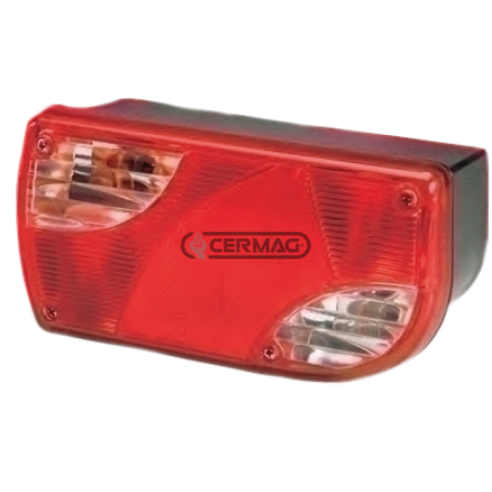 fanale posteriore per rimorchi a 5 funzioni SX COMPATIBILE - 37010 | NewgardenAgri.com