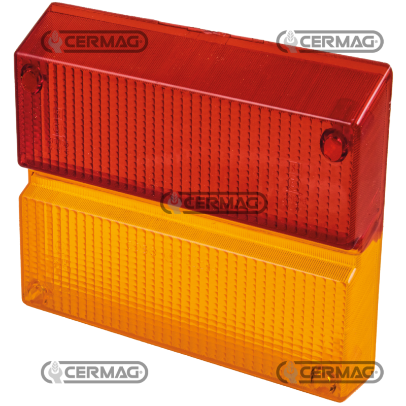 RODOVETRO POSTERIORE DESTRO (ROSSO-ARANCIO) COMPATIBILE - 35054