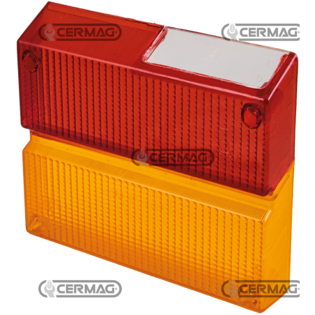 FENÊTRE ARRIÈRE GAUCHE (ROUGE-ORANGE) COMPATIBLE - 35055 | NewgardenAgri.com