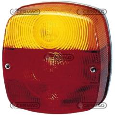 COMBINED REAR LIGHT WITH COMPATIBLE LICENSE LIGHT - 36312 | NewgardenAgri.com