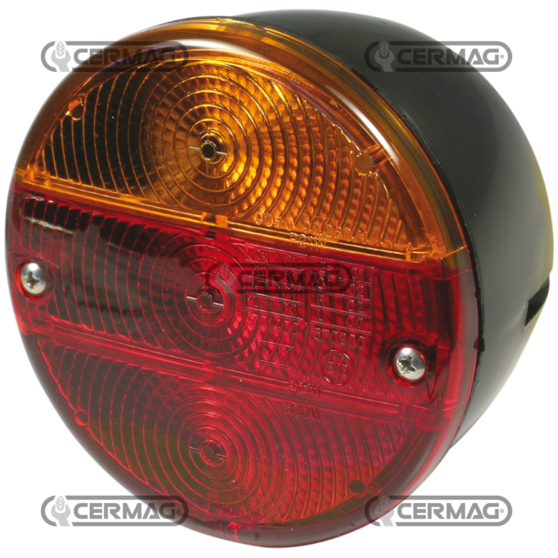 FANALE POSTERIORE - Ø 116 mm PER RIMORCHI ED APPLICAZIONI VARIE COMPATIBILE - 35114