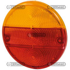 RECHTES UND LINKES GLAS (ROT-ORANGE) KOMPATIBEL - 35115 | NewgardenAgri.com