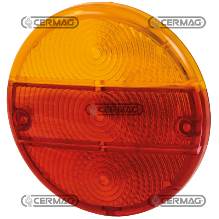RECHTES UND LINKES GLAS (ROT-ORANGE) KOMPATIBEL - 35115 | NewgardenAgri.com