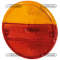 RIGHT AND LEFT GLASS (RED-ORANGE) COMPATIBLE - 35115