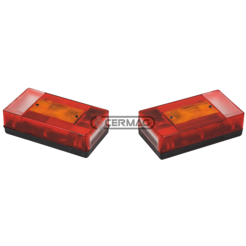 FANALE POSTERIORE A 5 FUNZIONI, PER MOTRICI E RIMORCHI COMPATIBILE - 36056